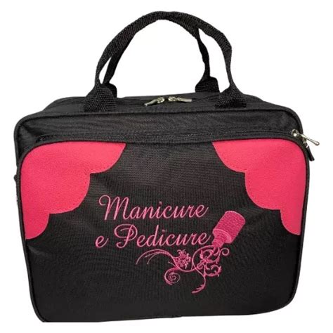 Bolsa Manicure Atendimento A Domicílio 40 Esmaltes.